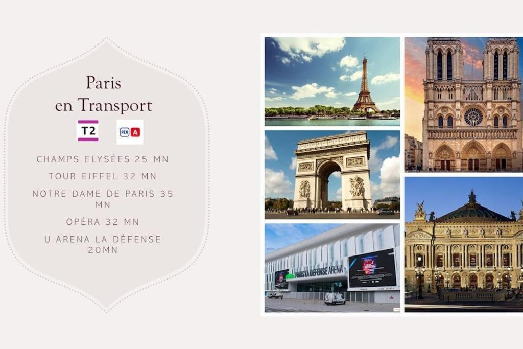 Charming Apartment Near La Defense, Paris Bezons Εξωτερικό φωτογραφία